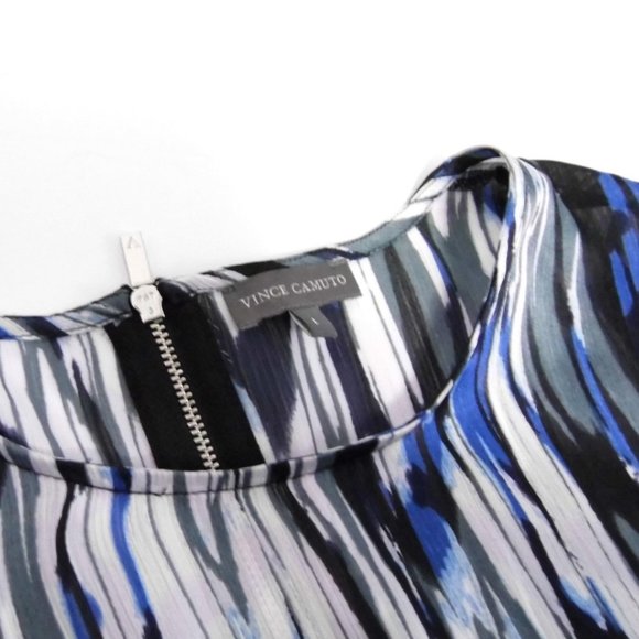 VINCE CAMUTO multi color Blouse L - Picture 2 of 8